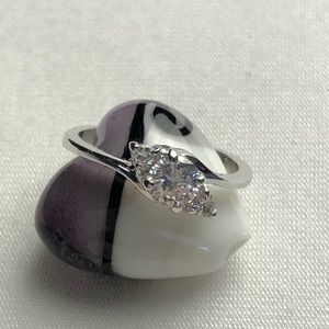 Vintage Marquis CZ 925 Ring